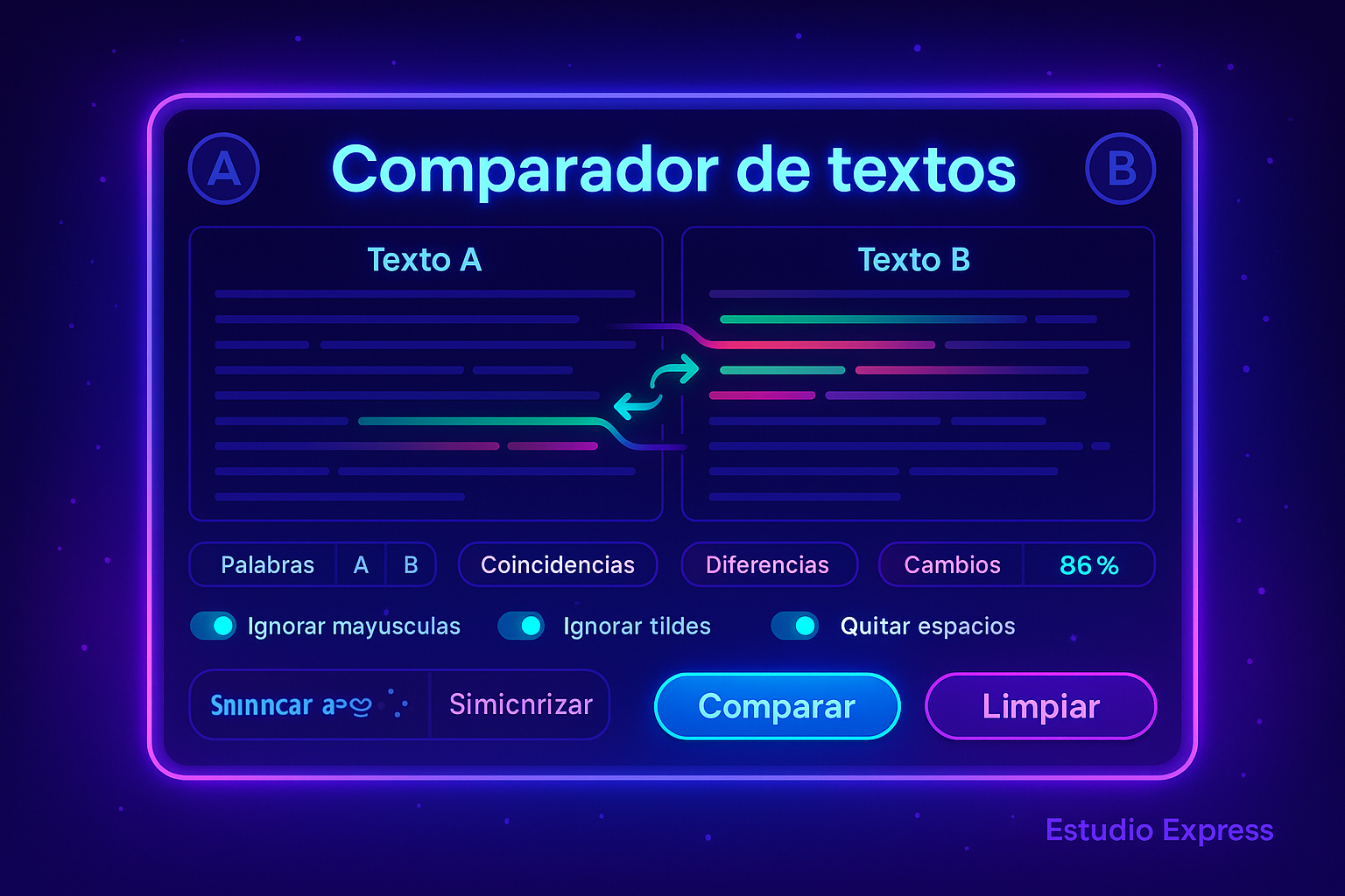 Comparador de Textos